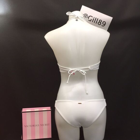 🔥VICTORIA SECRET BIKINI SET 2pc 34C push-up //Small New #8 - Picture 6 of 7